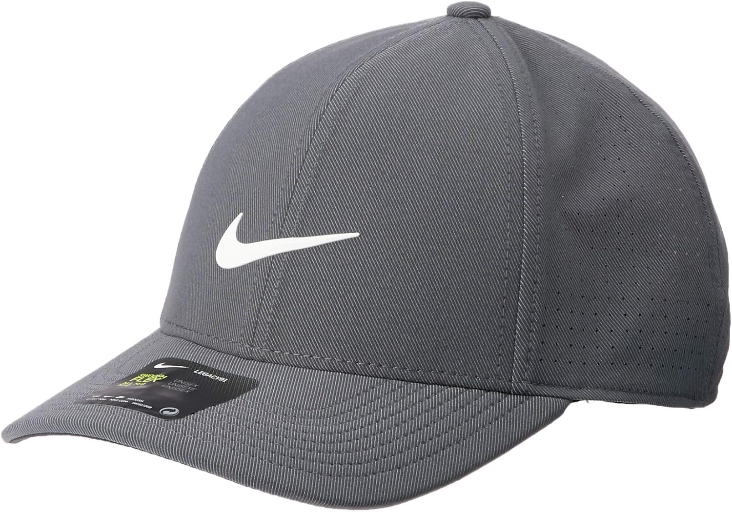 Nike AeroBill Legacy 91 Golf Cap, Gray (Gris 021), XS / S Amazon.co.uk Clothing