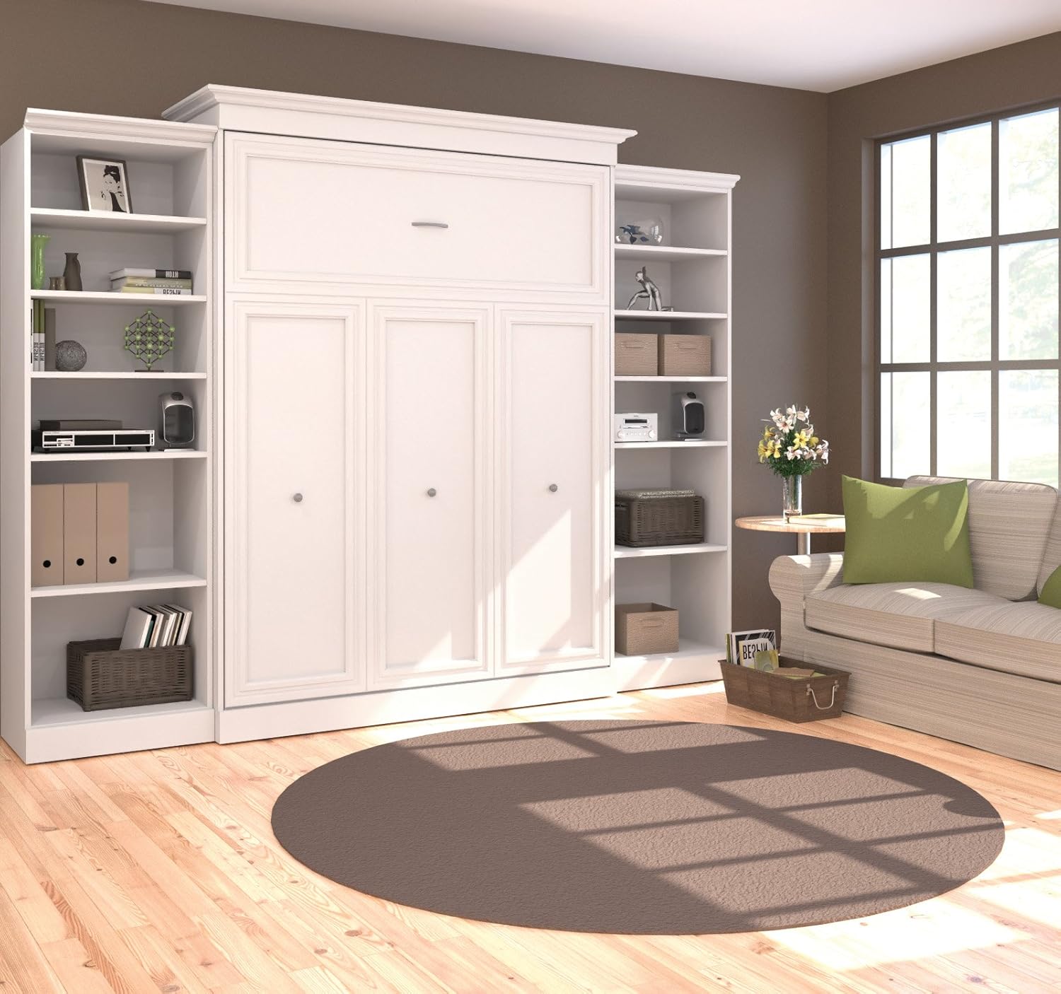 Amazon Com 115 En Reina Cama Con Unidades De Almacenamiento Para