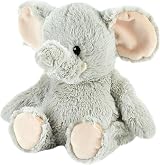 Warmies Plush Elephant Microwaveable Weighted Teddy with French Lavender Scent view 1