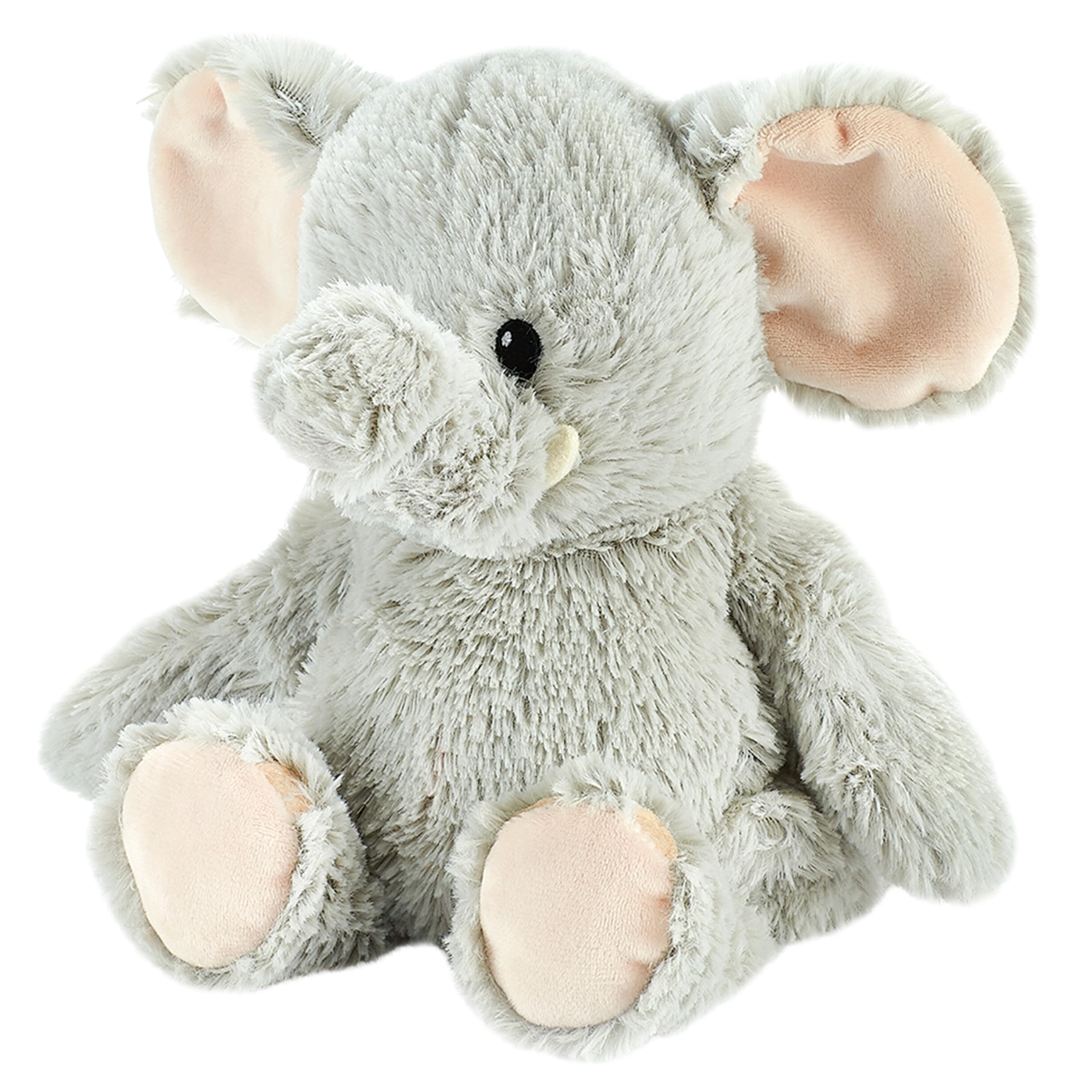 Warmies Plush Elephant Microwavable Weighted Teddy with French Lavender Scent, Hot or Cold for Cool Relaxation and Warm Relief — image 1