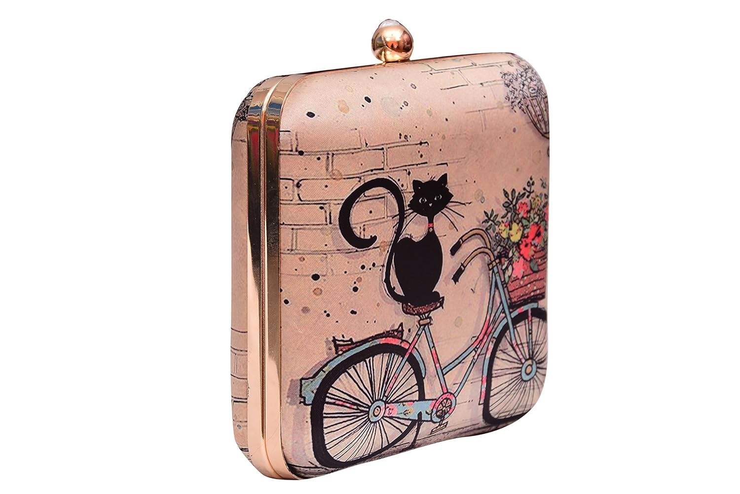 sugarcrush women's satin hand box (multicolour)