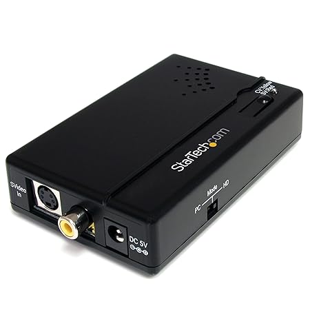 StarTech.com Composite und S-Video auf HDMI Konverter / Wandler mit Audio - 1080p