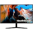 SAMSUNG UJ59 Series 32-Inch 4K UHD (3840x2160) Computer Monitor, HDMI, Display Port, Eye Saver/Flicker Free Mode, FreeSync (L