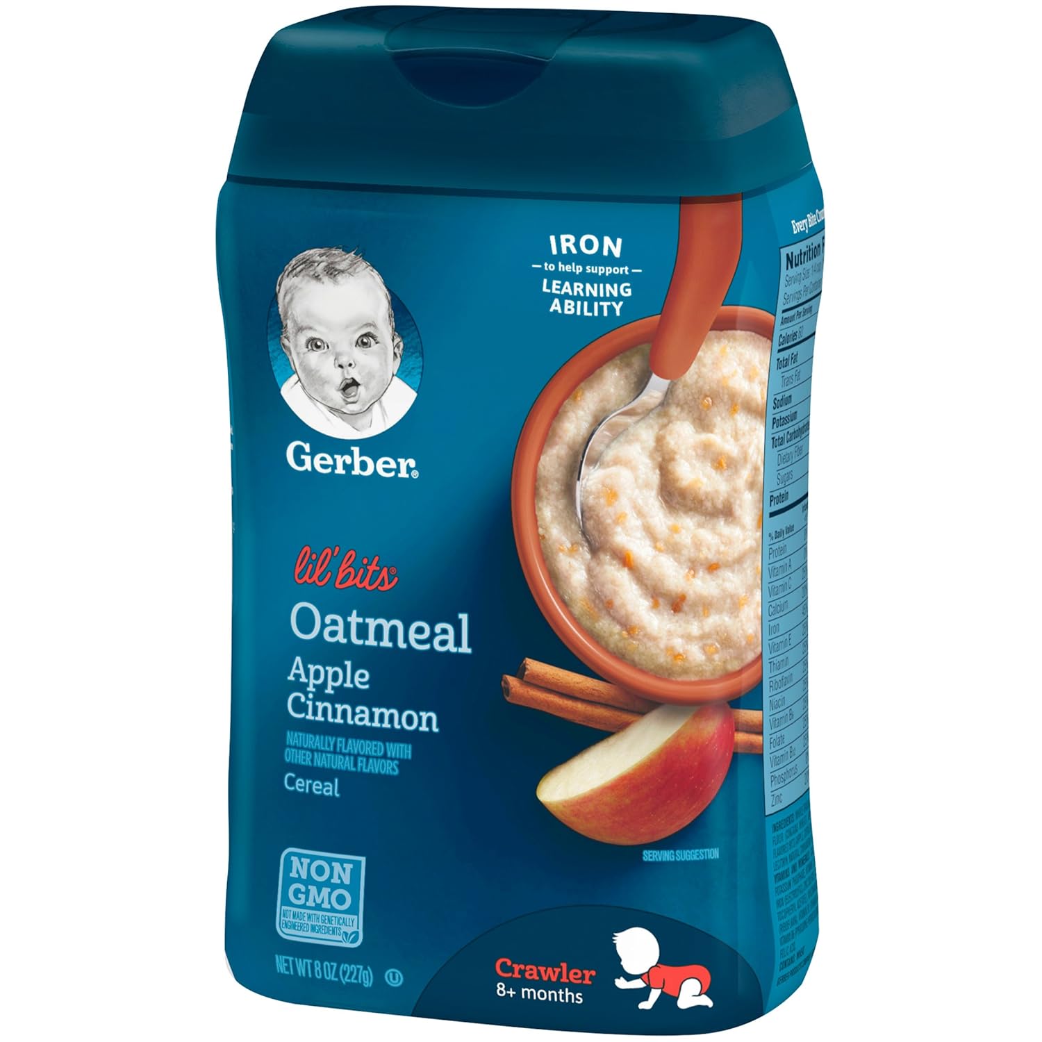 gerber oatmeal apple cinnamon