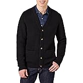 Amazon Essentials Men's Long-Sleeve Soft Touch Cardigan Sweater