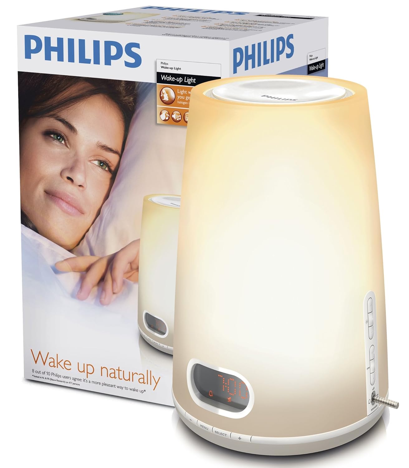 Philips HF3470 Wake Up Light Alarm Clock With LCD Display And Digital FM  Radio: Amazon.co.uk: Health & Personal Care
