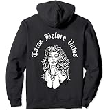 Amazon.com: Tacos antes de vatos Chola Cholo sudadera con capucha, Negro :  Ropa, Zapatos y Joyería