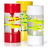 Big Mo's Toys Liquid Motion Spiral Timer Toy for Sensory Play - Relaxing Bubble Motion Autism ADHD Fidget Toy, Calming Toy, Sensory Visual Relaxation Desk Toy, ONE PIECE (Assorted)