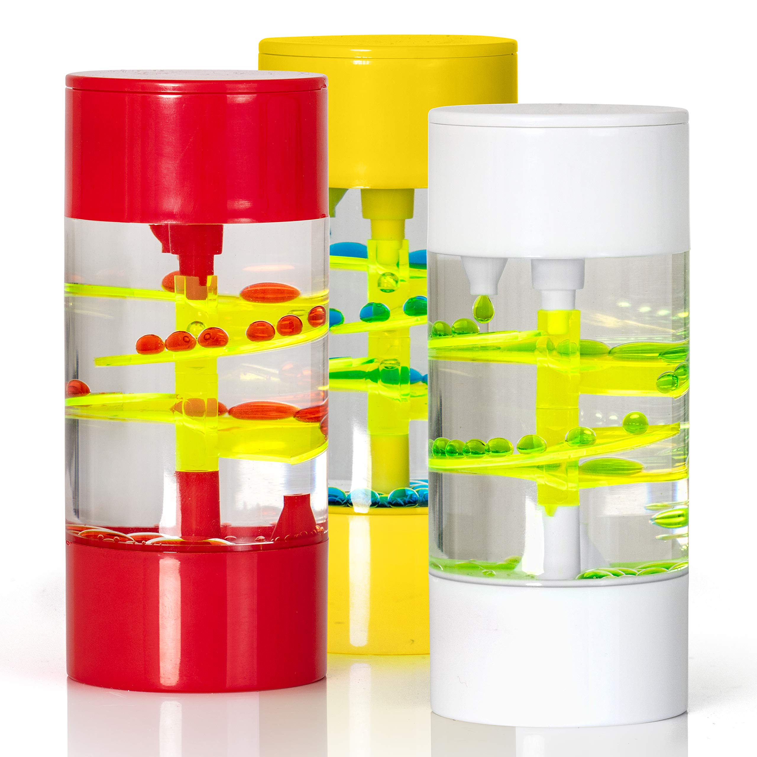 Big Mo's Toys Liquid Motion Spiral Timer Toy for Sensory Play