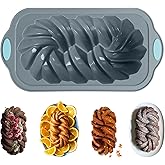 Silicone Bread Loaf Pan, Non-Stick Bread Pans for Homemade Bread, Silicone Baking Mold with Metal Reinforced Frame More Strength for Long-Lasting Performance