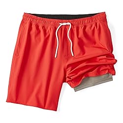Huckberry Wellen Performance Lined Swim Trunks