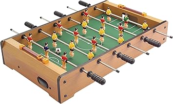Solex 90202 - Futbolín (Madera, tamaño pequeño, 48,5 x 28,5 x 8,4 ...