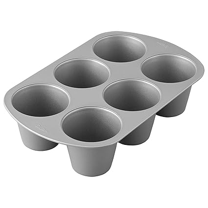 King Size Muffin Pan-6 Cavity 3.5 X3.25 (Pack of 1)