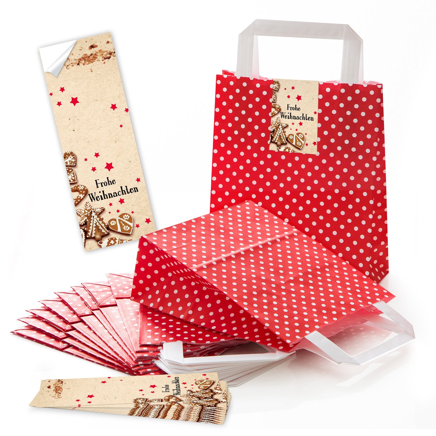 100 braune papiertuten geschenk tuten weihnachtstuten 18 x 8 x 22 cm kleine papiertaschen weihnachts aufkleber heiliger nikolaus santa rot natur geschenktasche weihnachten verpackung papierprodukte burobedarf schreibwaren suenaacampo com