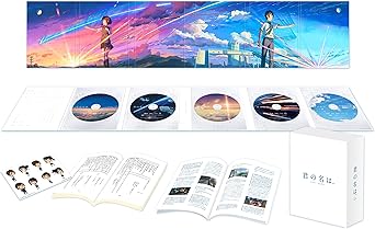 Amazon 君の名は Blu Rayコレクターズ エディション 4k Ultra Hd Blu Ray同梱5枚組 初回生産限定 早期購入特典 特製フィルムしおり付き アニメ