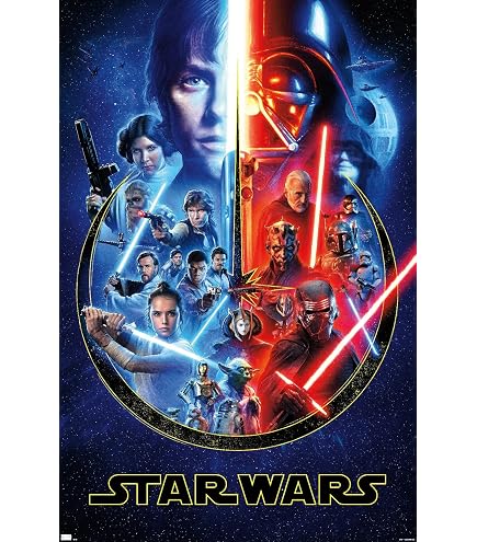 Grupo Erik Star Wars Kalender 2022 – Wandkalender Met 12 Maanden + Poster, Meertalig, FSC-gecertificeerd, 30x60 Cm
