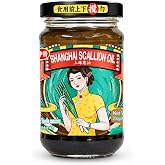 Shanghai Scallion Sauce - 8.1oz Scallion Oil with Spring Onion for Noodles, Rice, Soup, Spring Onion in Oil, Ready to Eat and