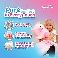 Cuddle Paws Big Pig Plush Body Pillow for Kids