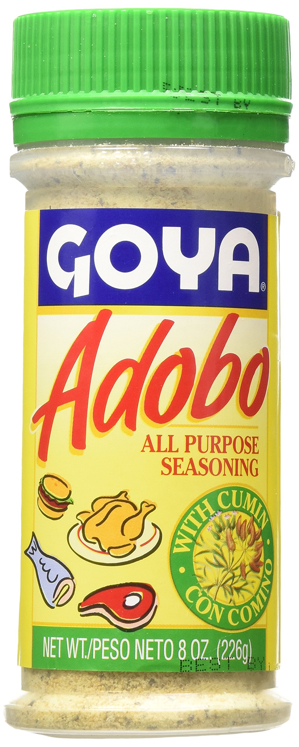 Goya Adobo with Lemon, 8 oz Adobo Seasoning Grocery