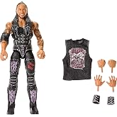 Mattel WWE Elite Damian Priest Action Figure &amp; Accessories, Series #122 | Set includes 6-inch Collectible Damian Priest with 25 Articulation Points &amp; Swappable Hands​​​, For Kids &amp; Collectors