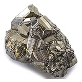 KALIFANO Natural Pyrite Cluster - High Energy Iron