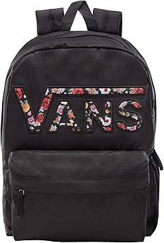 vans floral school bag
