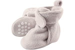 Luvable Friends Baby Girls' Cozy Fleece Booties