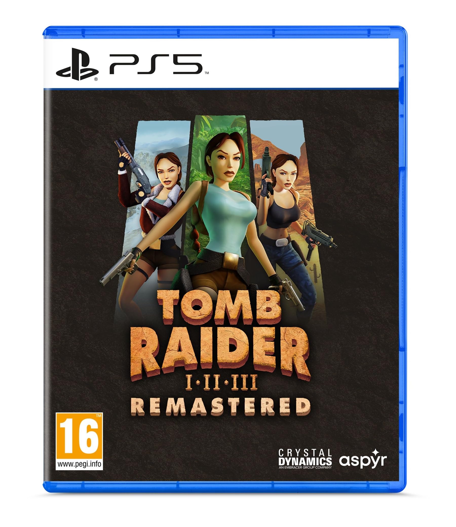 Tomb Raider I-III Remastered on PS5 hits...
