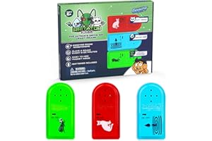 Gagster The Irritator 3000 - Ultimate Noise Maker for Hilarious Gag Gift, Hidden Cricket Chirp, Cat Meow & Fake Water Drip Sounds, Funny Magnetic Device for Pranksters, Ideal for Kids & Adults