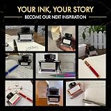 Wordsworth & Black Fountain Pen Ink Bottle 50 ml Poppy Corn Red Premium view 5
