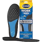 Work All-Day Superior Comfort Insoles (with) Massaging Gel, Women, 1 Pair, Trim to Fit