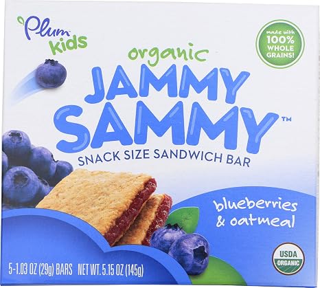 Plum organics bar jmy smy blbry otml 5pk 5.15oz (846675002457)
