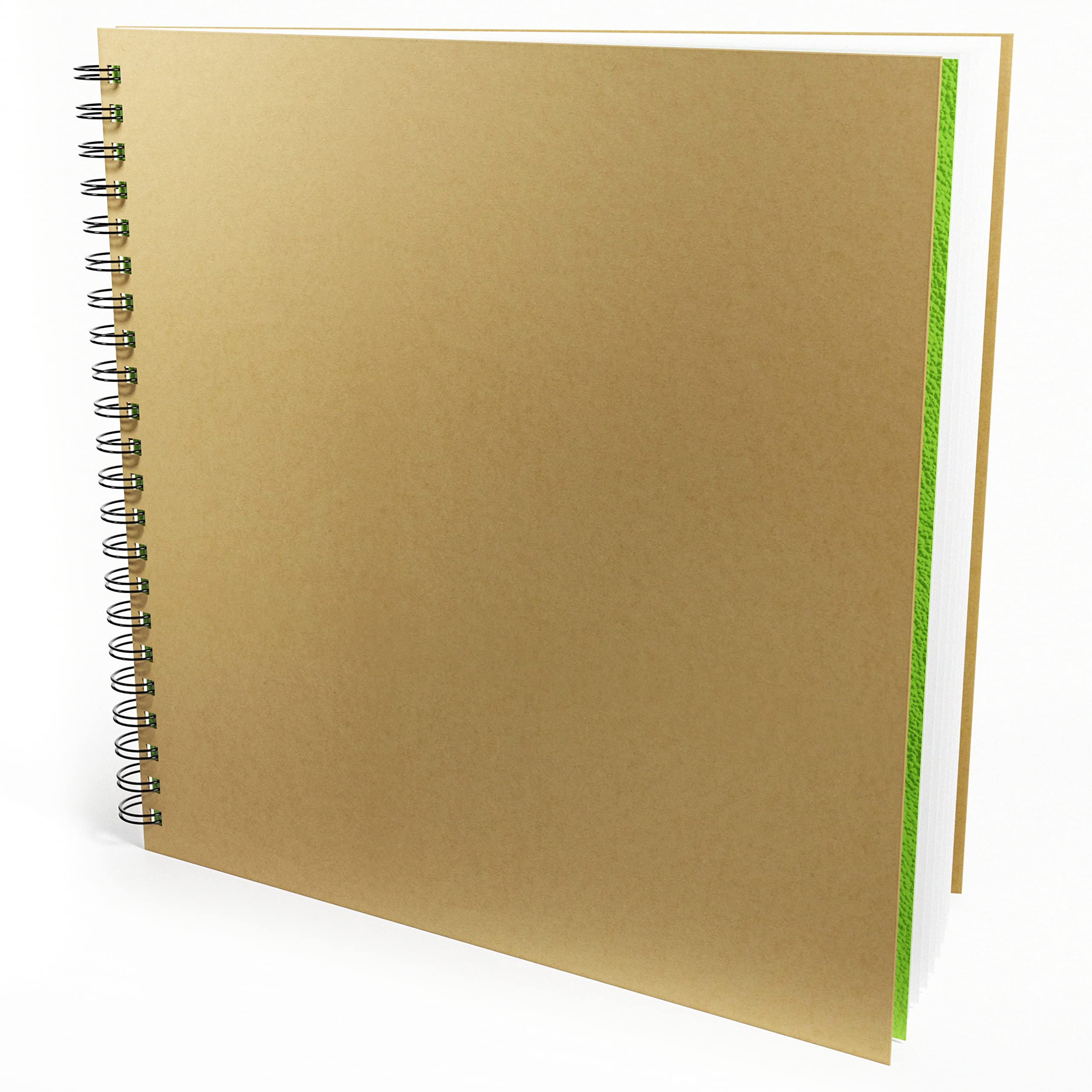Artgecko Mixed Media Sketch Book 300mm Square - 80 Pages (40 Sheets) 150gsm White Cartridge Paper