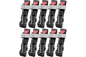DouHeal Tourniquet, Military Combat Tourniquets, Optimized Details, One-Handed Torniquetes, Tactical Turniquitt Emergency Hiking First Aid Medical Supplies Pre-Hospital Life Saving TQ 10 Packs