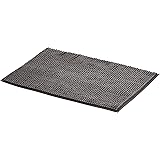 Amazon Basics Chenille Bath Mat - Large, Grey