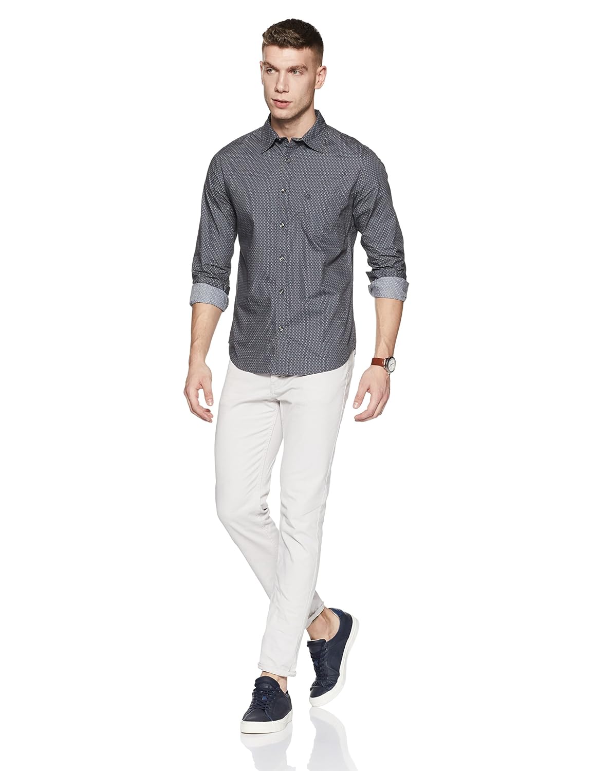 united colors of benetton men's dress shirt