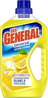 Der General Universal Frische Zitrone, Allzweckreiniger, 750 ml, für Glanz und Frische