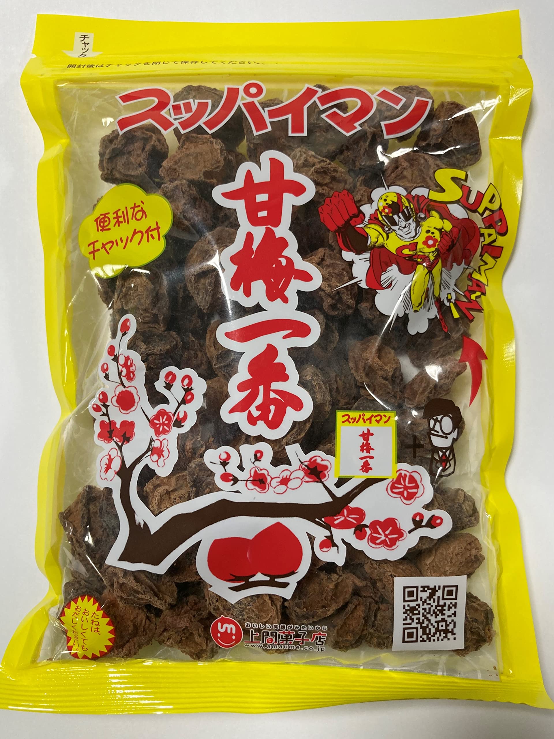 上間菓子店 スッパイマン 甘梅一番 袋入 180g (20袋)商品画像