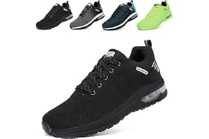 GoodValue Mens Running Shoes Tennis Lightweight Air Cushion Sports Shoes Fashion Athletic Breathable Mesh Upper Walking Sneak