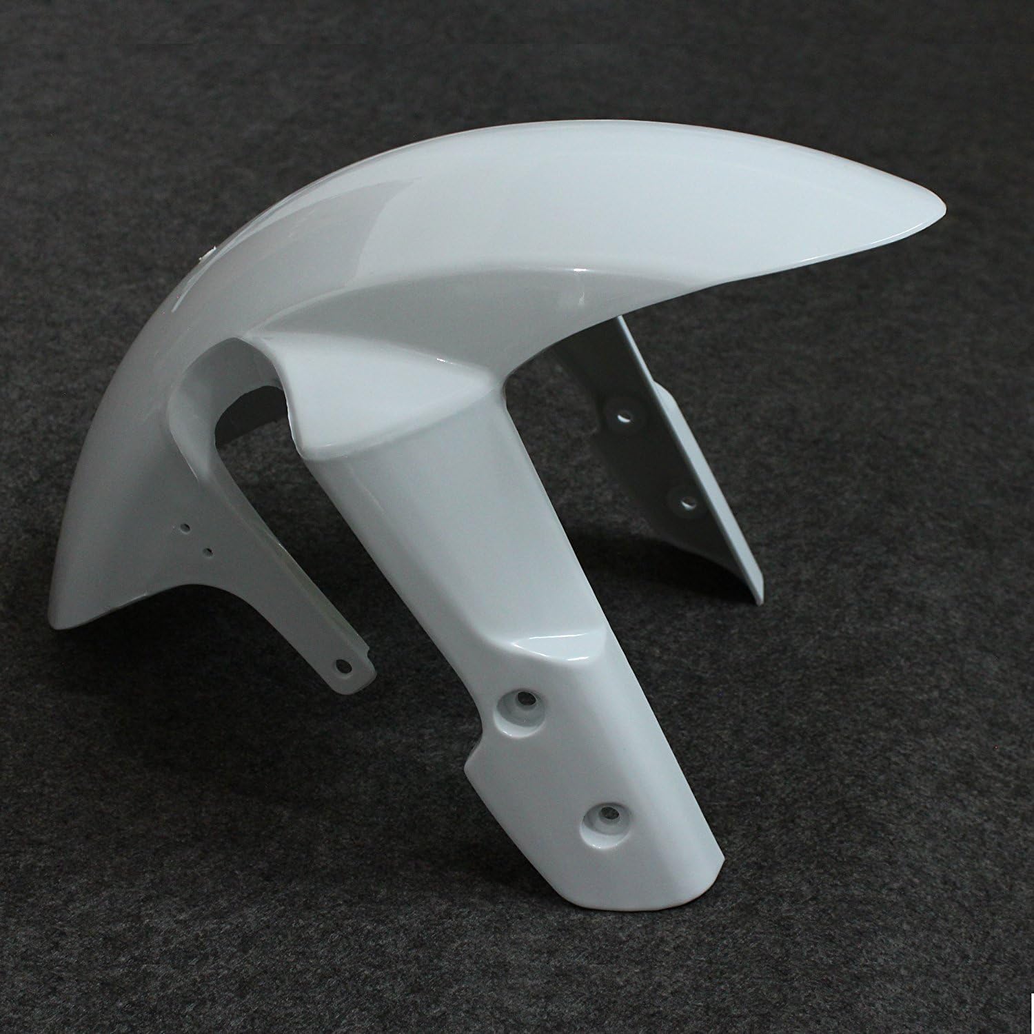 MMKUTZ - Motorcycle Unpainted Mudguard Front Fender For Suzuki GSXR1000 GSX-R 1000 K7 2007-2008 Mud Guard Fairing Cowl Cover Injection