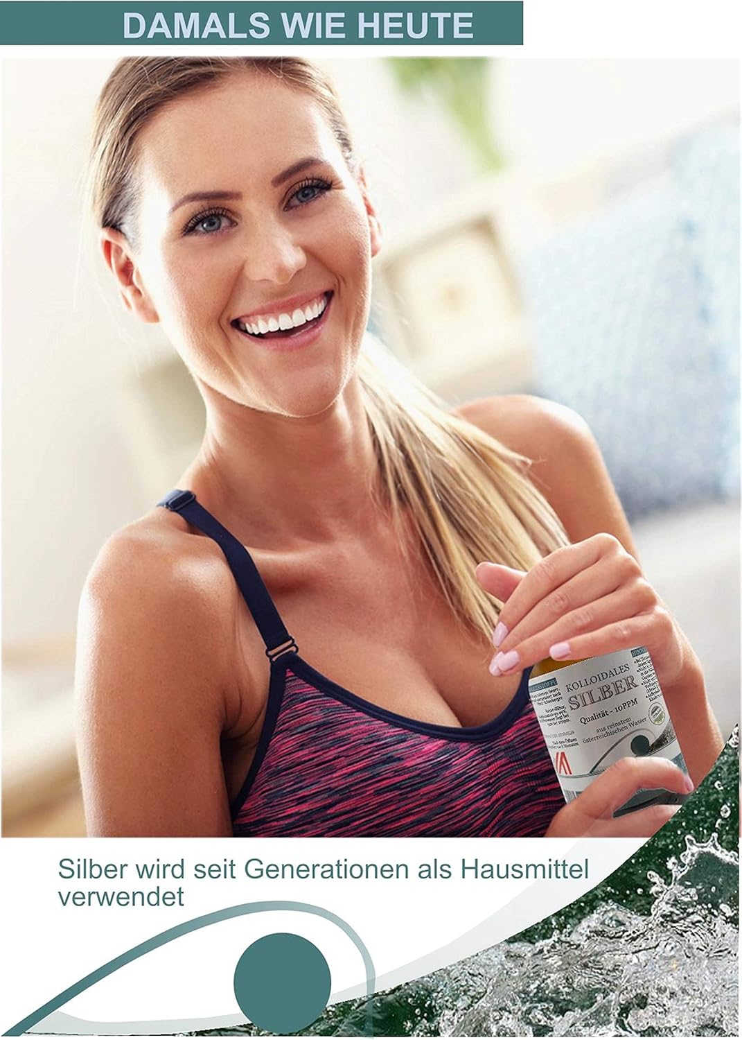 Liquid for Life® Colloidal Silver 10ppm 250ml Silver Water in Radiation Protection Packaging