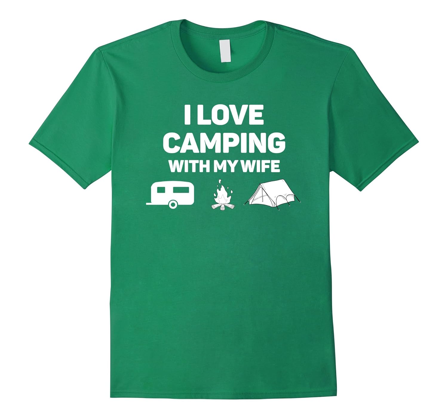 I Love Camping With My Wife Funny Camp TShirt TeeArt Artvinatee