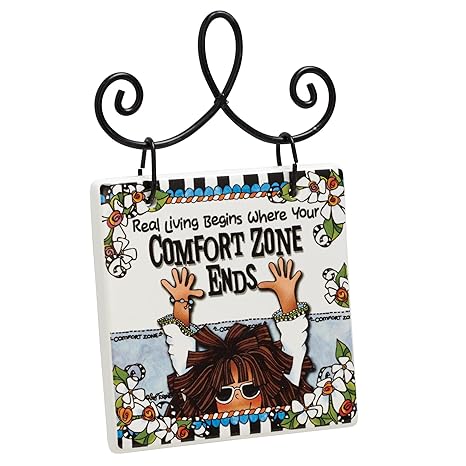 Amazon Com Suzy Toronto Comfort Zone Plaque 4045334 Home Kitchen