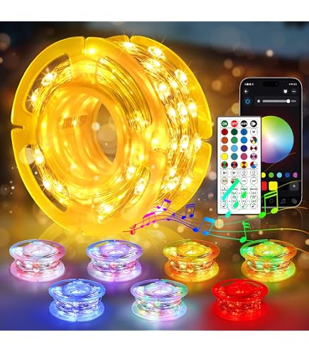 Amazon.com: OMIKA 100FT 300 LED Fairy Lights Plug in, Smart String