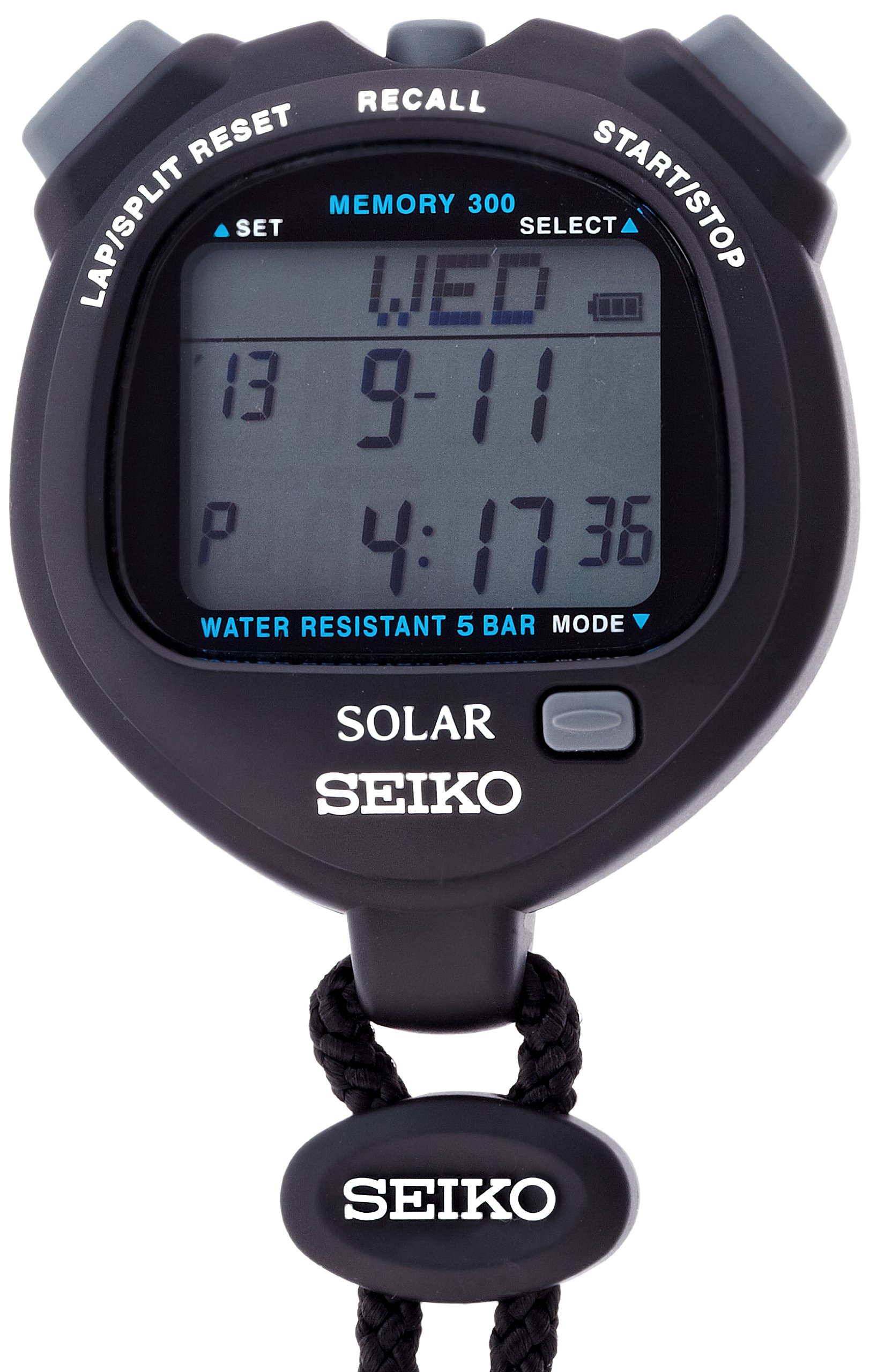 SEIKO STANDARD SOLAR STOP WATCH SVAJ001
