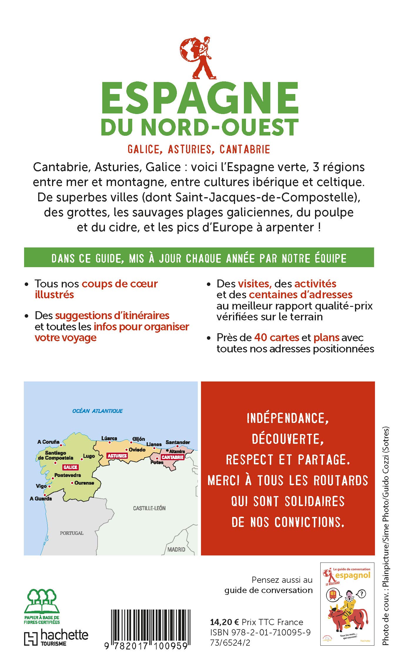 Guide Du Routard Espagne Nord Ouest 21 Galice Asturies Cantabrie Collectif Amazon Fr Livres