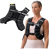 TRX HexGrip Weight Vest - 10 lb Adjustable Weight Vest for Strength Training &amp; Running, Breathable Workout Vest for Fitness, Muscle Building, Weightlifting &amp; Weight Loss, Durable Training Equipment