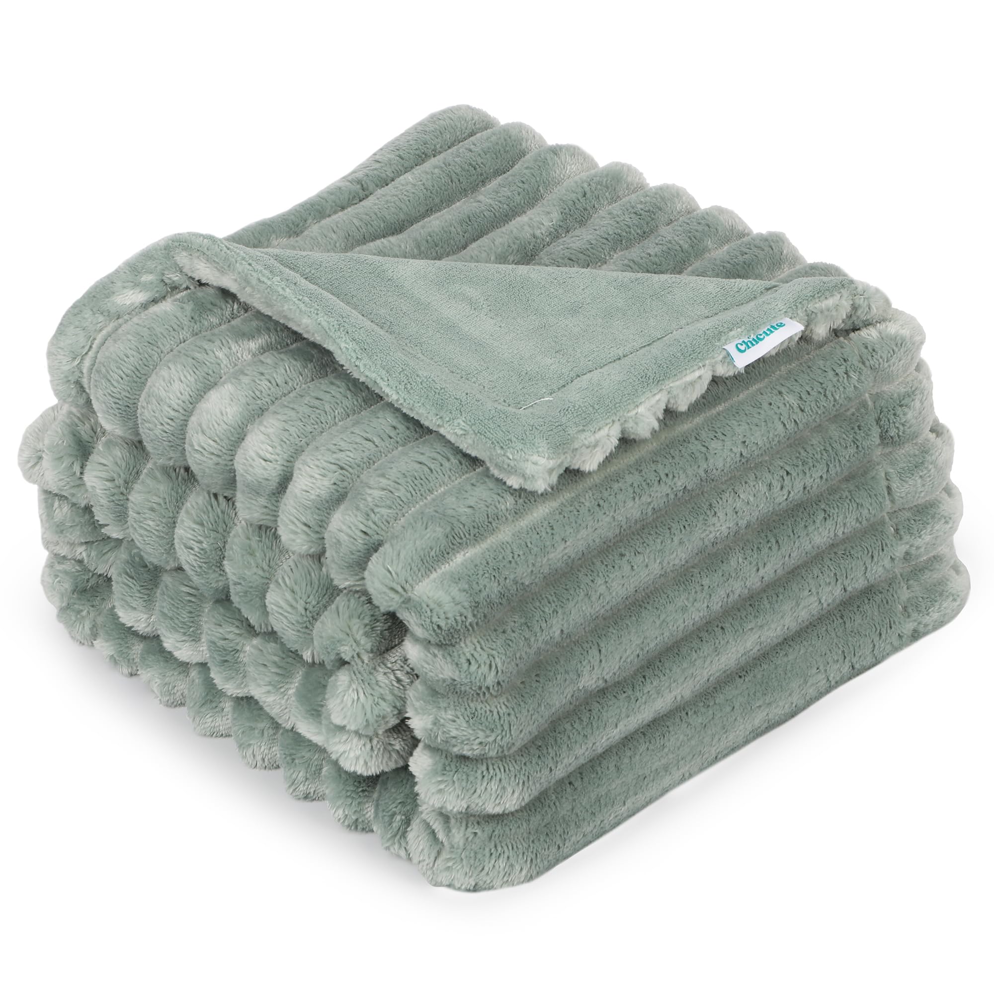 Photo 1 of ZAKAPAWS Waterproof Dog Blanket, Soft Fleece Blanket for Couch Protector, Reversible Pet Blankets Furniture Protector Cover for Small Medium Large Dogs Cats (Green, 60"x80")