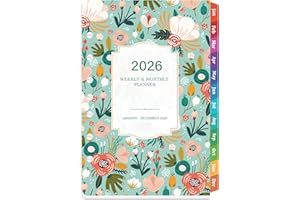 COBOLL 2026 Planner Refills - 7 Punched Holes 2026 Weekly Monthly Planner Refills from January 2026 to December 2026, Planner Refill/Inserts, 5.5'' x 8.5''