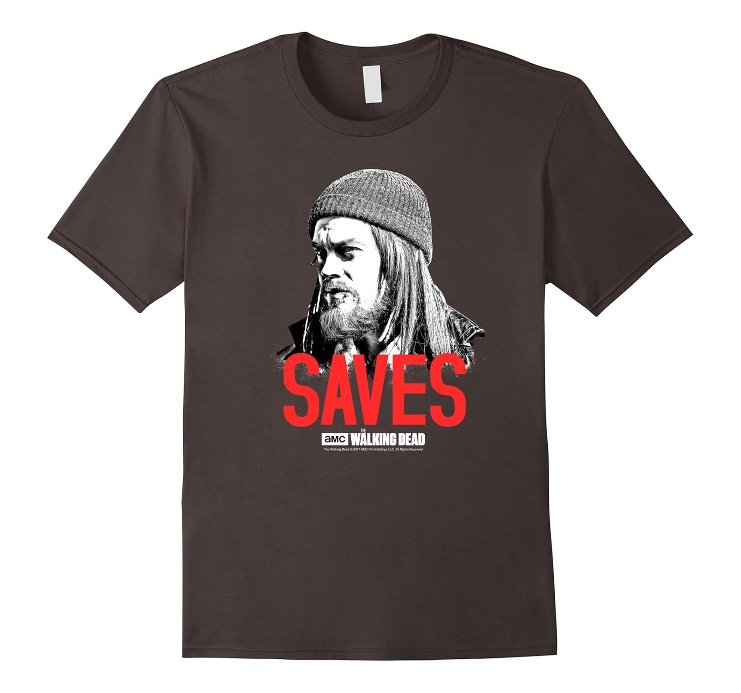 The Walking Dead Jesus Saves T-Shirt-Rose